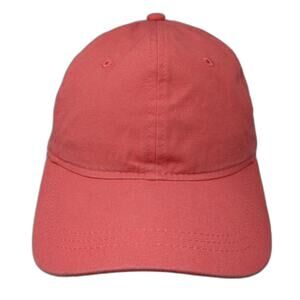 Universal Thread Slideback Baseball Cap Pink One Size Adjustable Blank 6 Panel